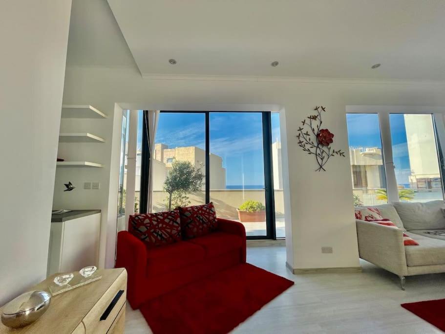 Sea View Penthouse In Tas-Sliema Leilighet Eksteriør bilde